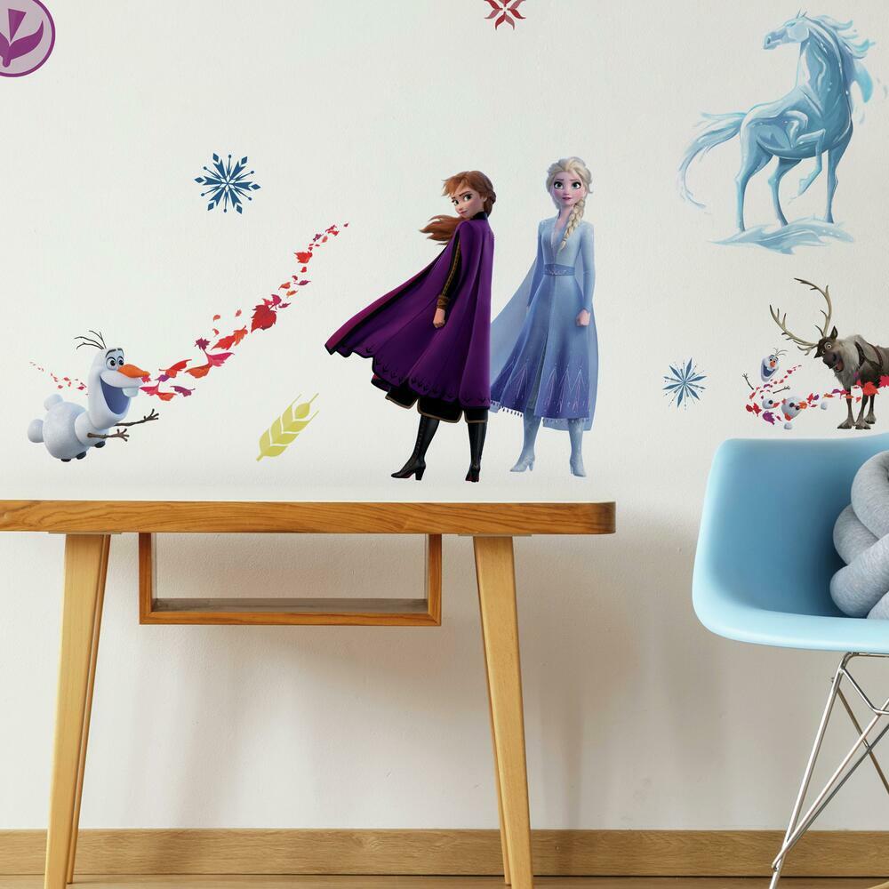 York Wallcoverings Samolepky na stenu s Disney motívom ELSA A ANNA
