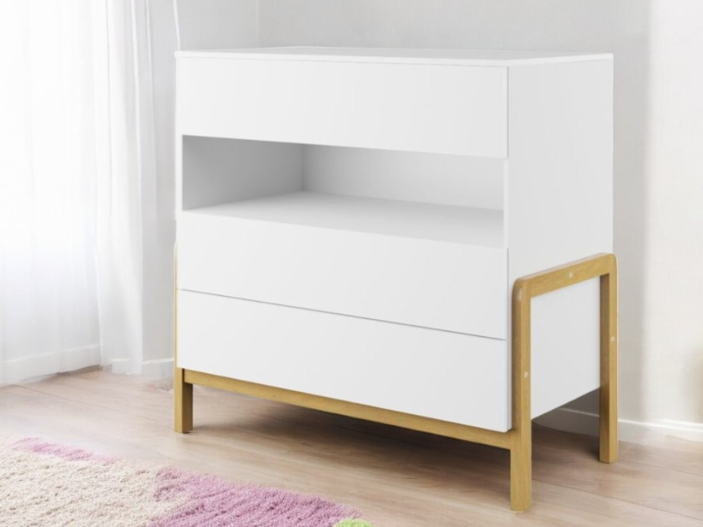 E-shop Biela komoda VICTOR so šuplíkmi do detskej izby