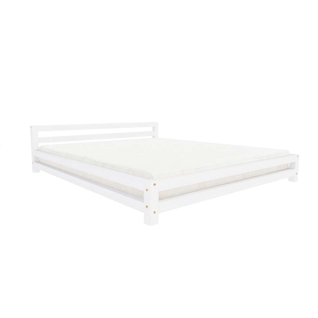 Benlemi Dvojlôžková posteľ MODERN Zvoľte farbu: Bílá, Rozmer: 180 x 200 cm