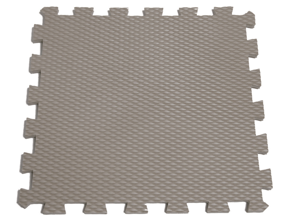Penová podlaha puzzle 6 dielov HNEDÉ TLAPKY