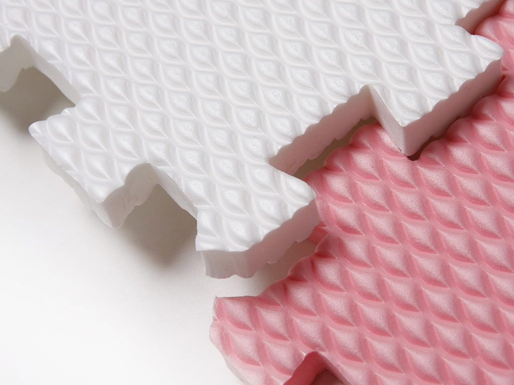 Ružová hracia podlaha puzzle 12 dielov JEDNOROŽEC