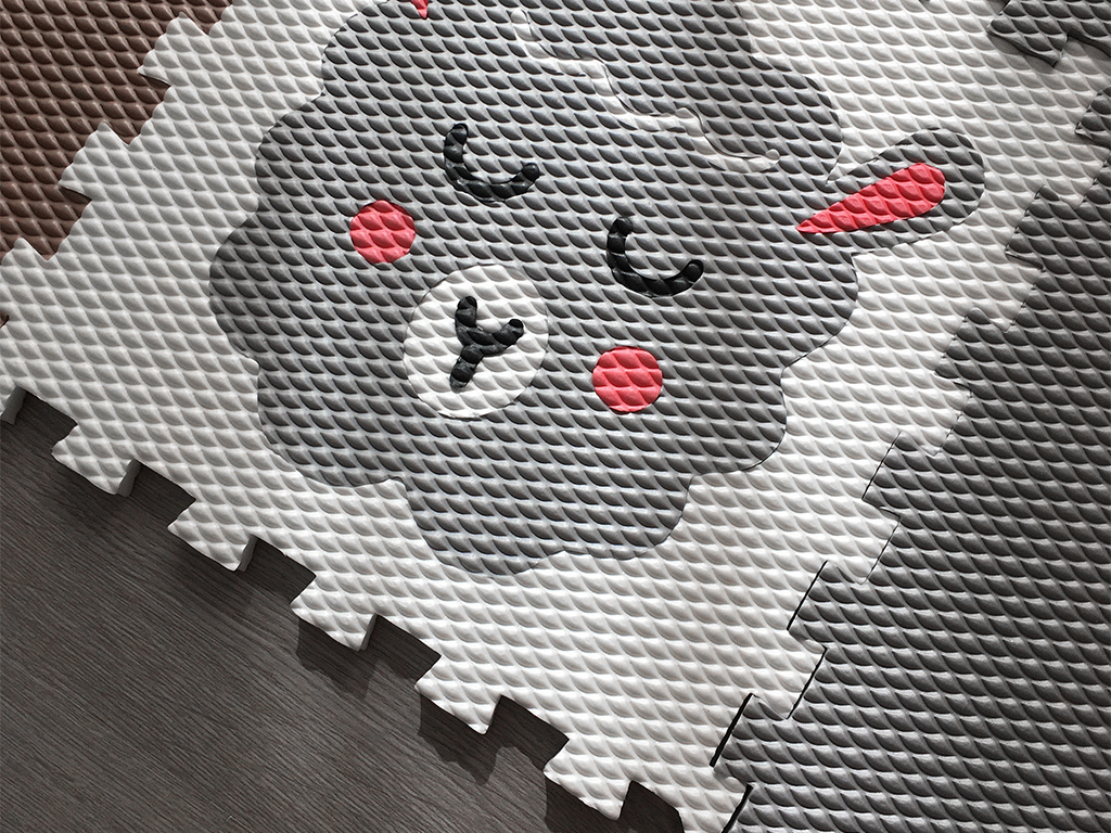 Penová podlaha puzzle 20 dielov BARÁNOK A LAMA
