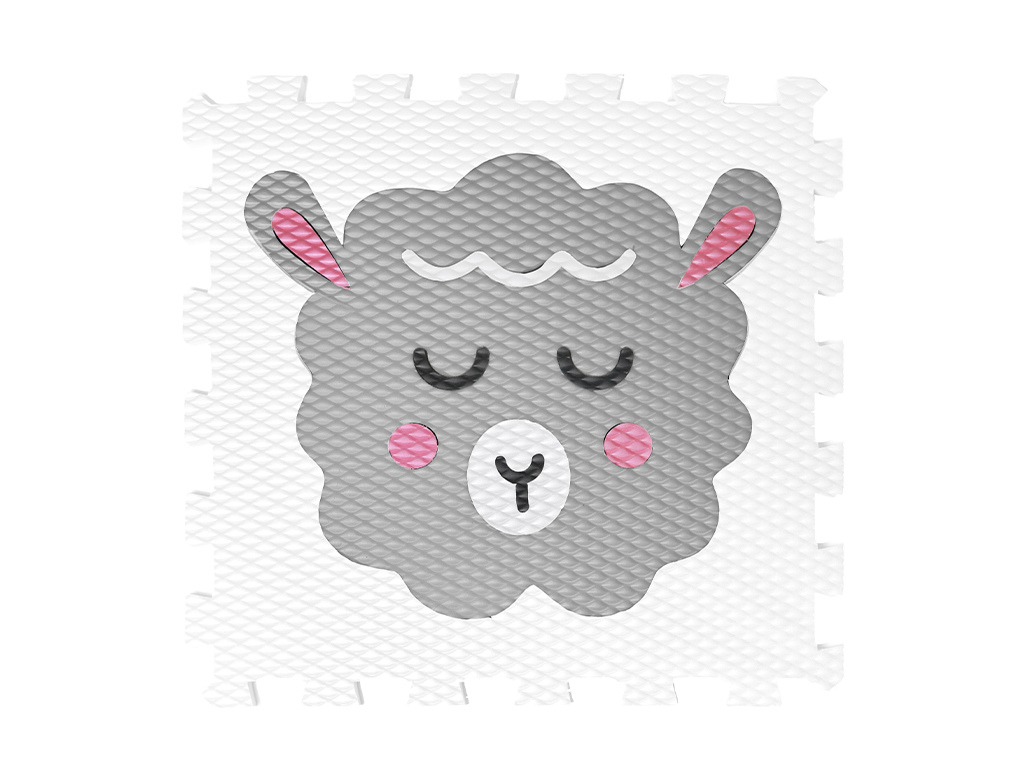 Penová podlaha puzzle 20 dielov BARÁNOK A LAMA