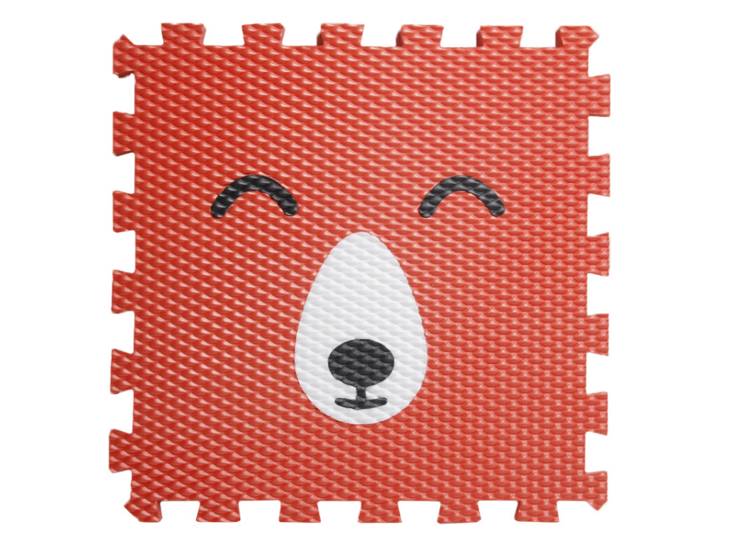 Penová puzzle podložka do detskej izby LÍŠKA Zvoľte farbu: Oranžová