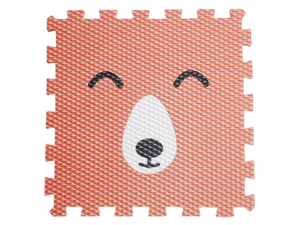 Penová puzzle podložka do detskej izby LÍŠKA Zvoľte farbu: Oranžová