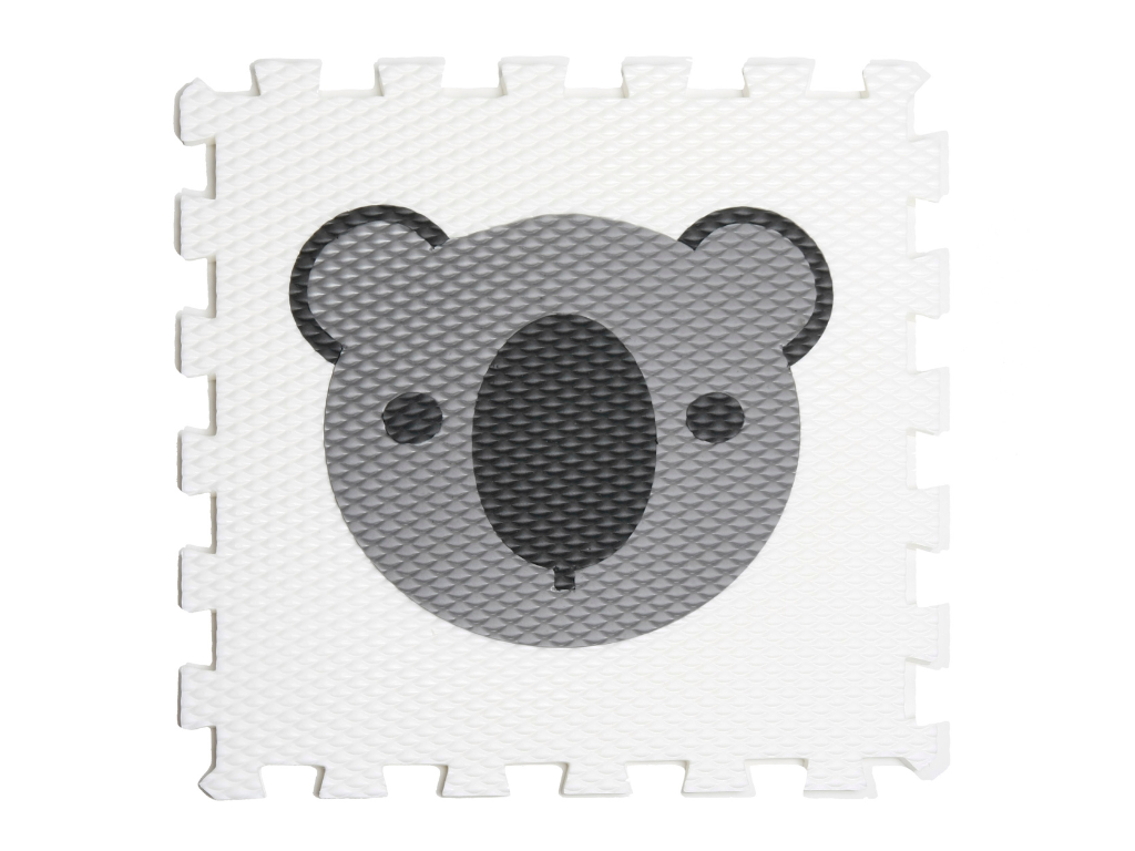 Penová podložka na zem do detskej izby KOALA Zvoľte farbu: Sivá