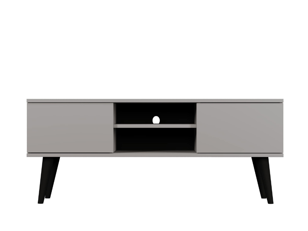 Benlemi Dizajnový TV stolík so šírkou 120 cm TORONTO šedý