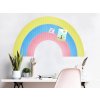 Dětská samolepící nástěnka DUHA z pěnového materiálu (1)