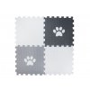 Pěnová puzzle podložka pro psy TLAPKA ze 4 podlahových dílů (1)