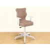 Ergonomická stolička k písaciemu stolu do detskej izby STARORUŽOVÁ