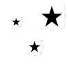 Hvězdičky set (3)