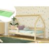 Domčeková posteľ SAFE so zábranou 90x200 cm + matrac ADAPTIC