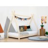 6681 1 detska drevena postel nakana v tvare teepee