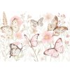 25793 velkoplosna tapeta mural motyli do detskeho pokoje