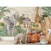 25811 1 velkoplosna tapeta mural safari do detskeho pokoje