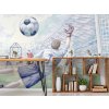 25835 4 nastenny mural fotbal do detskeho pokoje