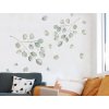 Samolepky na stenu do bytu LÍSTKY akvarelové