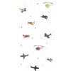 11292 5 barevna tapeta letadla na zed do detskeho pokoje