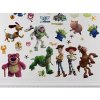 6981 svietiace nalepky na stenu s disney motivom woody a kamarati