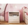 Nočný stolík BABYDREAMS s úložným priestorom 2