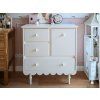 baushka komoda bílá