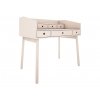 Štýlový detský písací stôl so šuplíkmi RIVER béžový